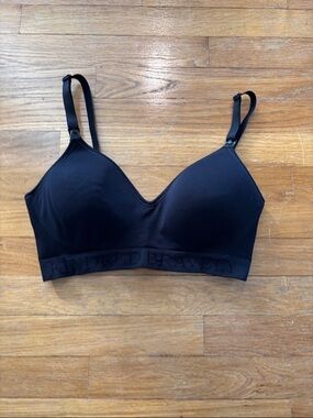 Kindred Bravely Black Seamless Nursing Bralette - M
